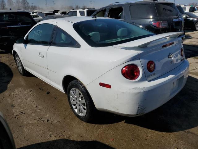 1G1AB1F53A7147017 - 2010 CHEVROLET COBALT LS WHITE photo 2