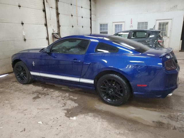 1ZVBP8AM2D5228026 - 2013 FORD MUSTANG BLUE photo 2