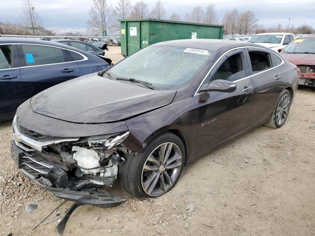 1G1ZE5SX4LF051379 - 2020 CHEVROLET MALIBU PREMIER BROWN photo 1