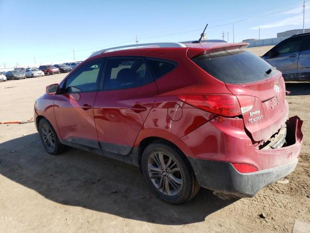 KM8JU3AG6EU792866 - 2014 HYUNDAI TUCSON GLS RED photo 2