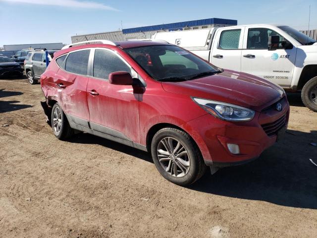 KM8JU3AG6EU792866 - 2014 HYUNDAI TUCSON GLS RED photo 4