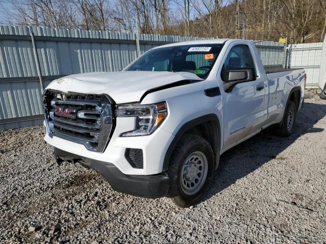 3GTN8AEH7KG288262 - 2019 GMC SIERRA C1500 WHITE photo 1