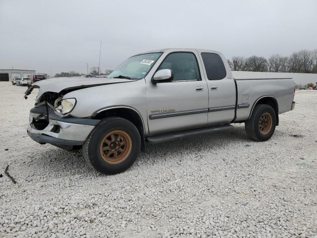 5TBRN34142S275179 - 2002 TOYOTA TUNDRA ACCESS CAB SR5 SILVER photo 1