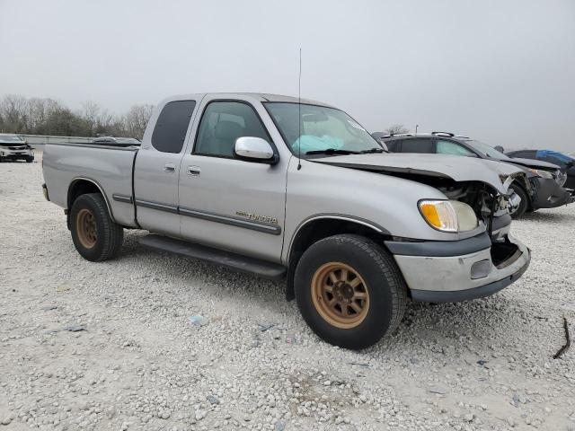5TBRN34142S275179 - 2002 TOYOTA TUNDRA ACCESS CAB SR5 SILVER photo 4
