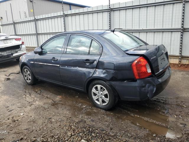 KMHCN46C68U260202 - 2008 HYUNDAI ACCENT GLS BLUE photo 2