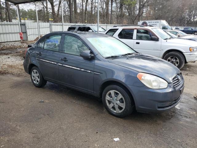 KMHCN46C68U260202 - 2008 HYUNDAI ACCENT GLS BLUE photo 4