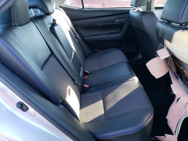 5YFBURHE1HP676668 - 2017 TOYOTA COROLLA L SILVER photo 10