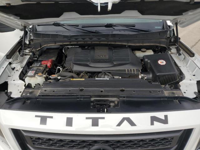 1N6AA1EC3MN511816 - 2021 NISSAN TITAN S WHITE photo 11