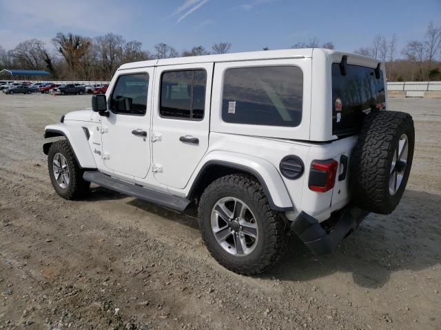 1C4HJXEG9LW101991 - 2020 JEEP WRANGLER U SAHARA WHITE photo 2