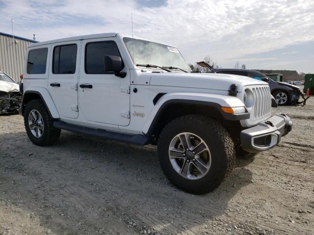 1C4HJXEG9LW101991 - 2020 JEEP WRANGLER U SAHARA WHITE photo 4
