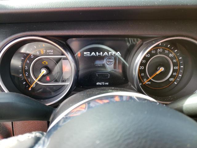 1C4HJXEG9LW101991 - 2020 JEEP WRANGLER U SAHARA WHITE photo 9