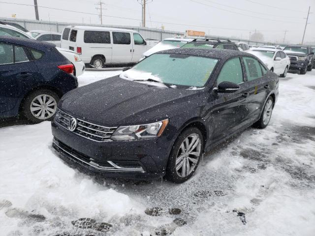 1VWLA7A3XKC009816 - 2019 VOLKSWAGEN PASSAT WOLFSBURG BLACK photo 1
