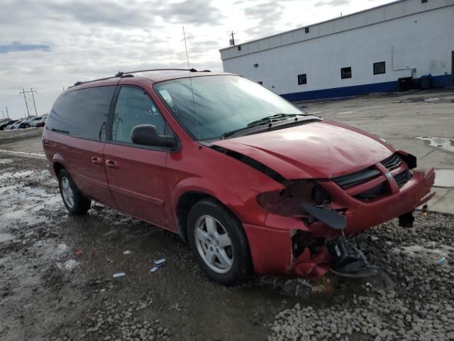 2D8GP44L35R183995 - 2005 DODGE GRAND CARA SXT MAROON photo 4