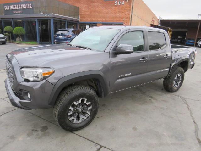 5TFCZ5AN0MX265752 - 2021 TOYOTA TACOMA DOUBLE CAB 灰色 照片 2