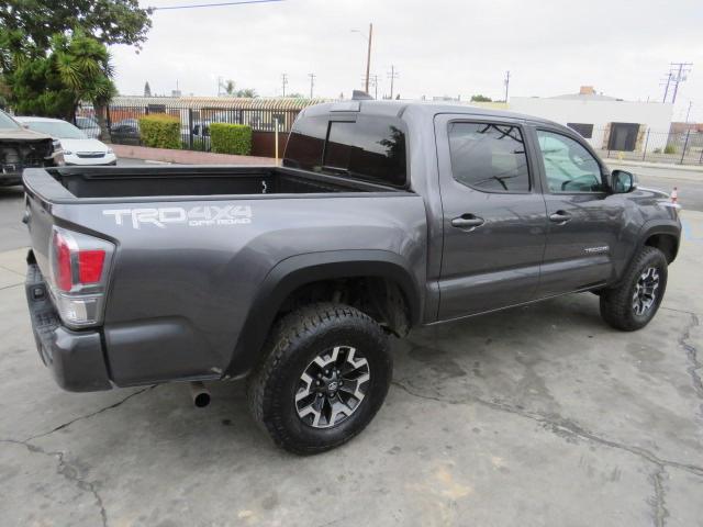 5TFCZ5AN0MX265752 - 2021 TOYOTA TACOMA DOUBLE CAB 灰色 照片 3