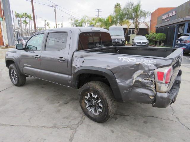 5TFCZ5AN0MX265752 - 2021 TOYOTA TACOMA DOUBLE CAB 灰色 照片 4