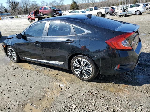 19XFC1F76GE016460 - 2016 HONDA CIVIC EXL BLACK photo 2