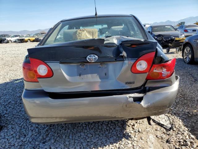 1NXBR32E63Z173278 - 2003 TOYOTA COROLLA CE TAN photo 6