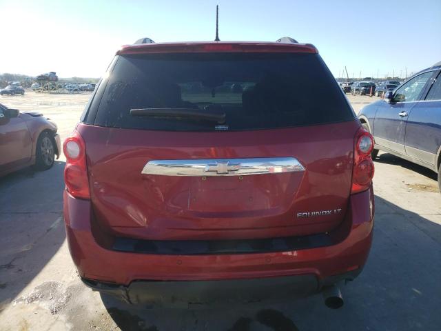 2GNFLPE35D6207419 - 2013 CHEVROLET EQUINOX LT RED photo 6