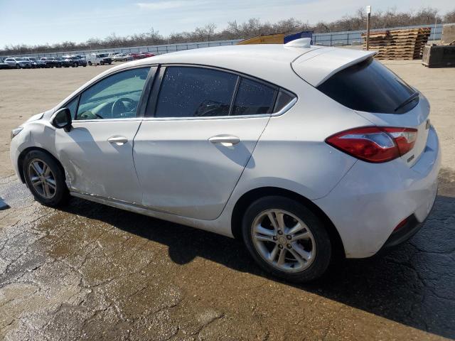 3G1BE6SM8HS609864 - 2017 CHEVROLET CRUZE LT WHITE photo 2