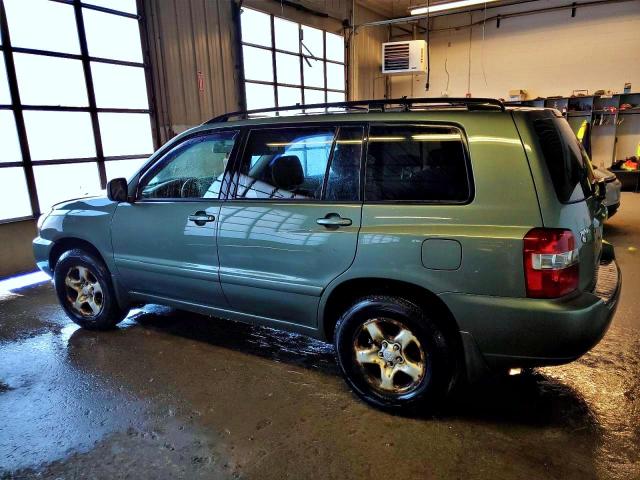 JTEGD21A860147628 - 2006 TOYOTA HIGHLANDER TURQUOISE photo 2