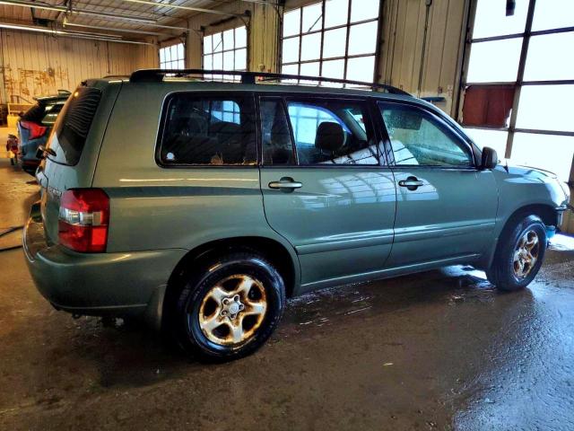 JTEGD21A860147628 - 2006 TOYOTA HIGHLANDER TURQUOISE photo 3