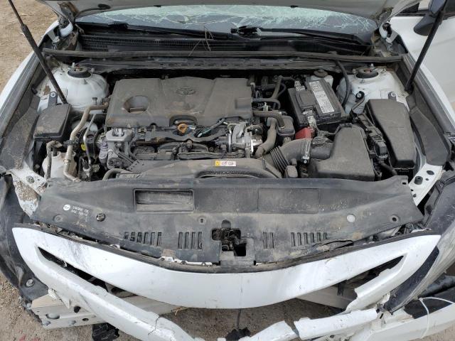 4T1B61HK3KU271774 - 2019 TOYOTA CAMRY XSE WHITE photo 11