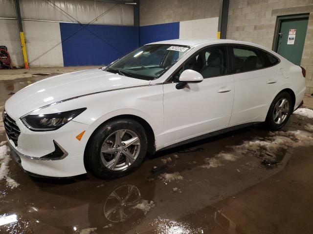 5NPEG4JA6MH129403 - 2021 HYUNDAI SONATA SE WHITE photo 1