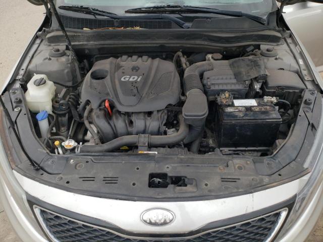 5XXGM4A75FG454855 - 2015 KIA OPTIMA LX SILVER photo 11