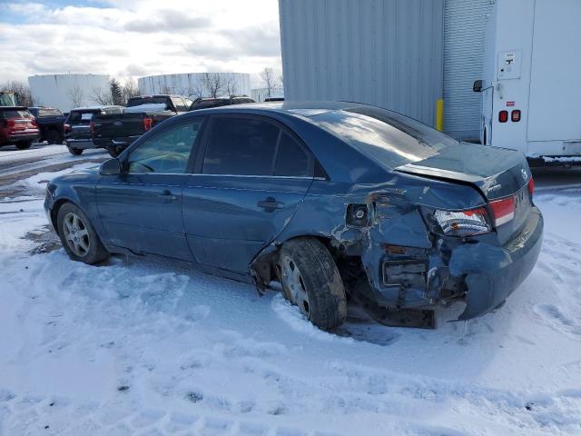 5NPEU46F56H034685 - 2006 HYUNDAI SONATA GLS BLUE photo 2