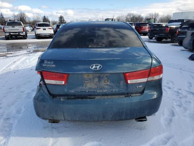 5NPEU46F56H034685 - 2006 HYUNDAI SONATA GLS BLUE photo 6