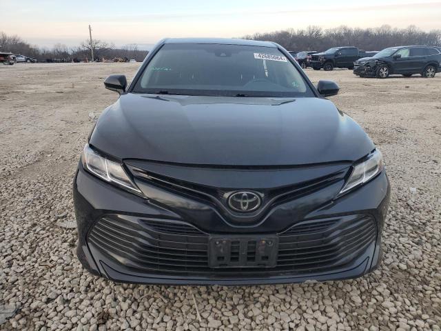 4T1B11HK0JU106374 - 2018 TOYOTA CAMRY L BLACK photo 5