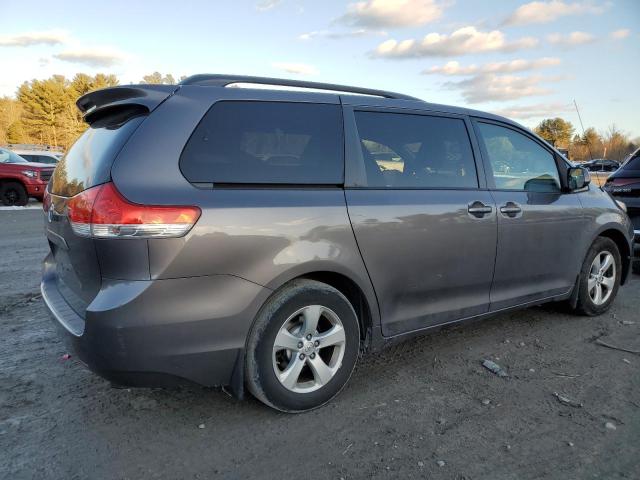 5TDKK3DC0ES519238 - 2014 TOYOTA SIENNA LE GRAY photo 3