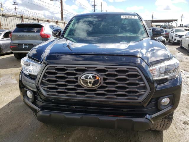 3TMCZ5AN4LM339646 - 2020 TOYOTA TACOMA DOUBLE CAB BLACK photo 5