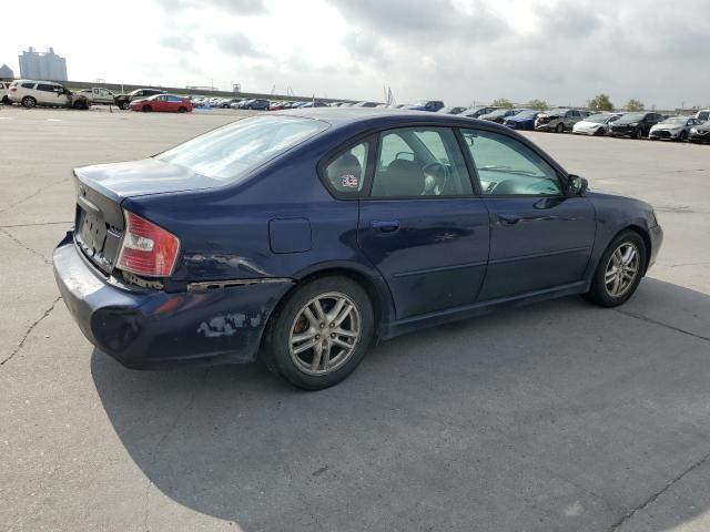 4S3BL616357202089 - 2005 SUBARU LEGACY 2.5I BLUE photo 3