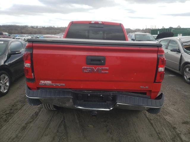 3GTU2MEC9HG452204 - 2017 GMC SIERRA K1500 SLE RED photo 6