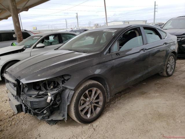 3FA6P0HD3KR171248 - 2019 FORD FUSION SE GRAY photo 1