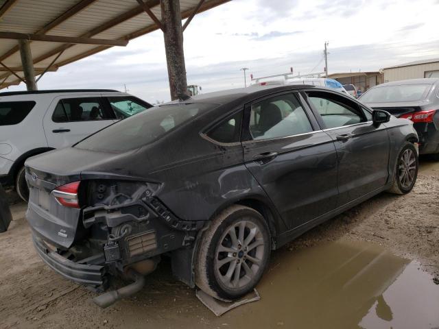 3FA6P0HD3KR171248 - 2019 FORD FUSION SE GRAY photo 3