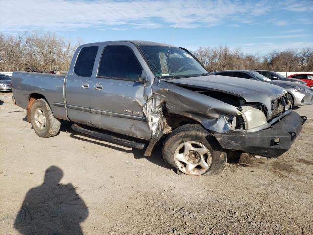 5TBRT34162S251360 - 2002 TOYOTA TUNDRA ACCESS CAB SILVER photo 4