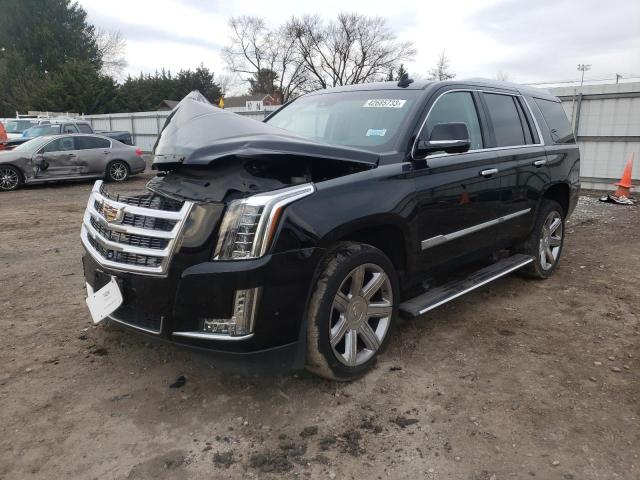 1GYS4CKJ8JR390213 - 2018 CADILLAC ESCALADE PREMIUM LUXURY BLACK photo 1