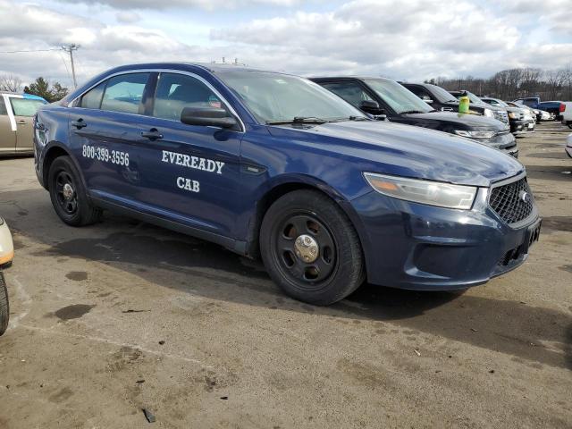 1FAHP2MK3EG175109 - 2014 FORD TAURUS POLICE INTERCEPTOR BLUE photo 4