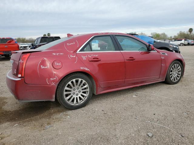 1G6DM5E37C0131553 - 2012 CADILLAC CTS PERFORMANCE COLLECTION RED photo 3