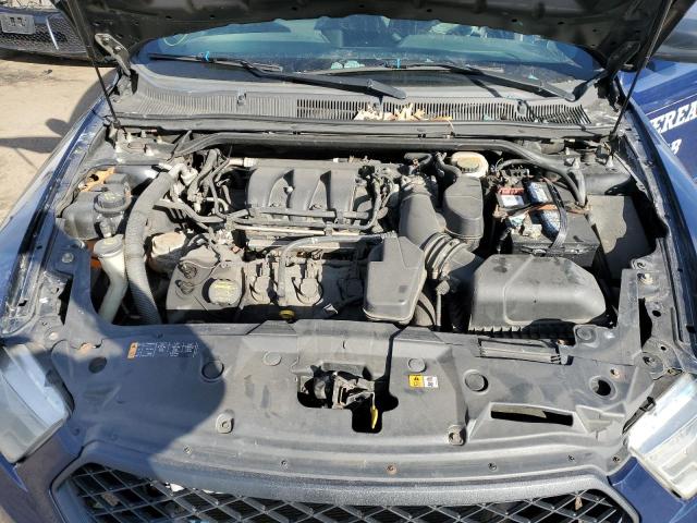 1FAHP2M83DG130478 - 2013 FORD TAURUS POL BLUE photo 11