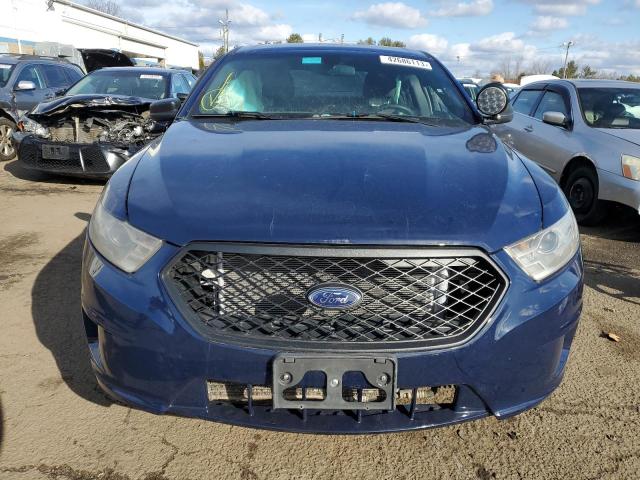 1FAHP2M83DG130478 - 2013 FORD TAURUS POL BLUE photo 5