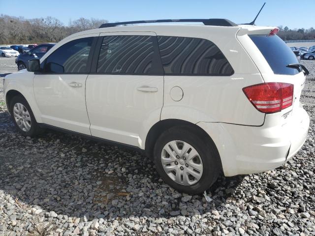 3C4PDCAB9JT294524 - 2018 DODGE JOURNEY SE WHITE photo 2