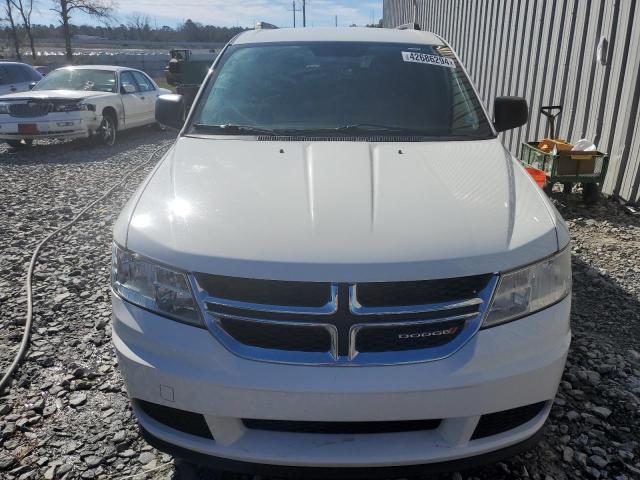 3C4PDCAB9JT294524 - 2018 DODGE JOURNEY SE WHITE photo 5