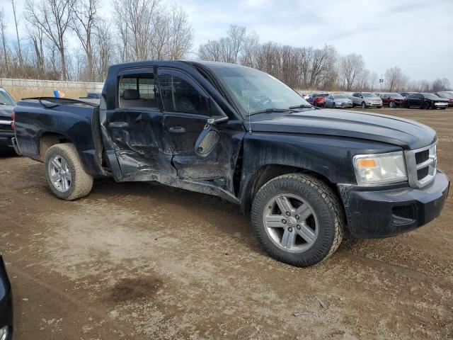 1D7HW48N18S536518 - 2008 DODGE DAKOTA QUAD SLT BLACK photo 4