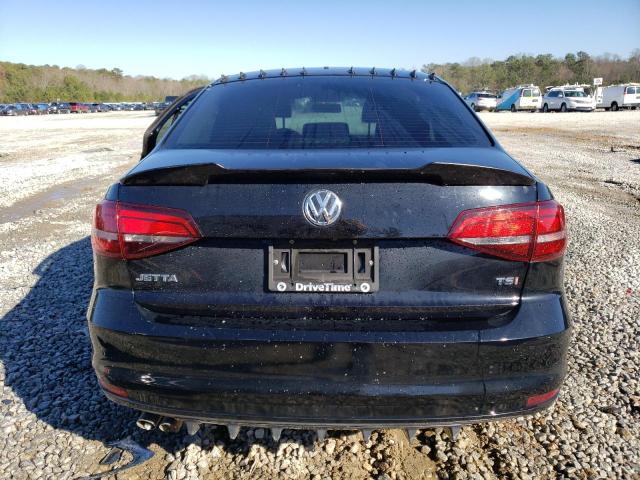 3VW2B7AJ3HM211654 - 2017 VOLKSWAGEN JETTA S BLACK photo 6