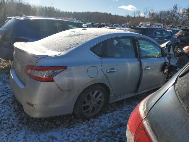 3N1AB7AP2DL713433 - 2013 NISSAN SENTRA S SILVER photo 3