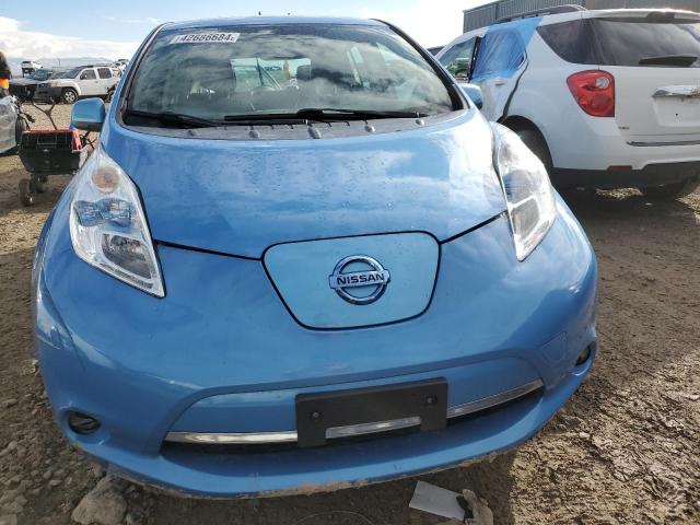 1N4AZ0CP0DC406406 - 2013 NISSAN LEAF S BLUE photo 5